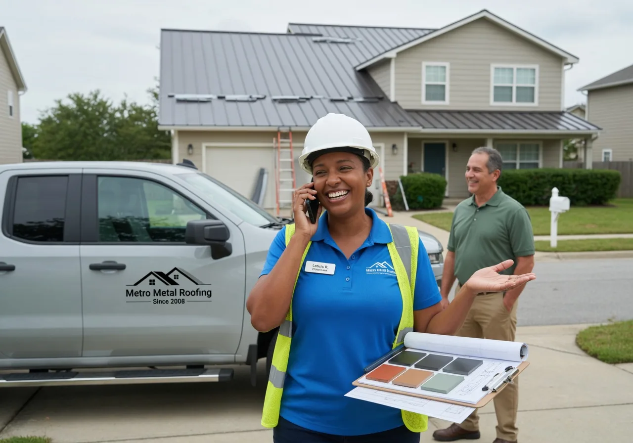 Storm Damage Metal Roof Repair in Mount Erie, IL